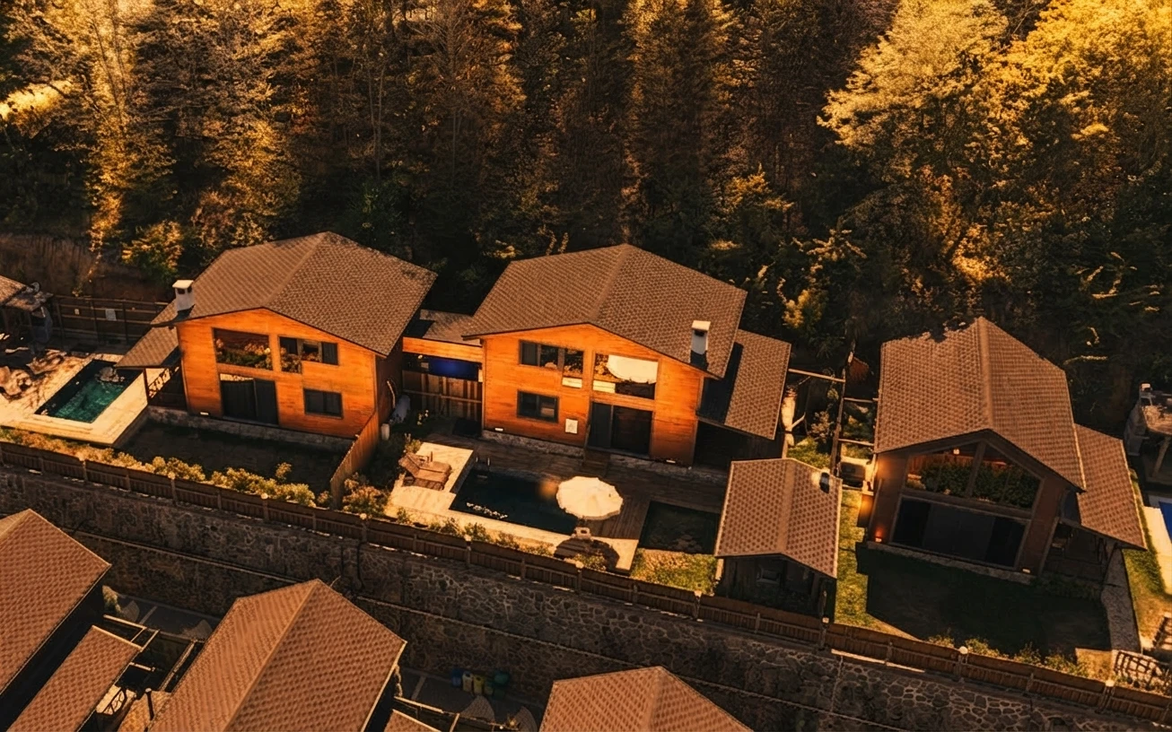Göl Manzaralı Jakuzili Ve Özel Havuzlu Suit Bungalov - 23