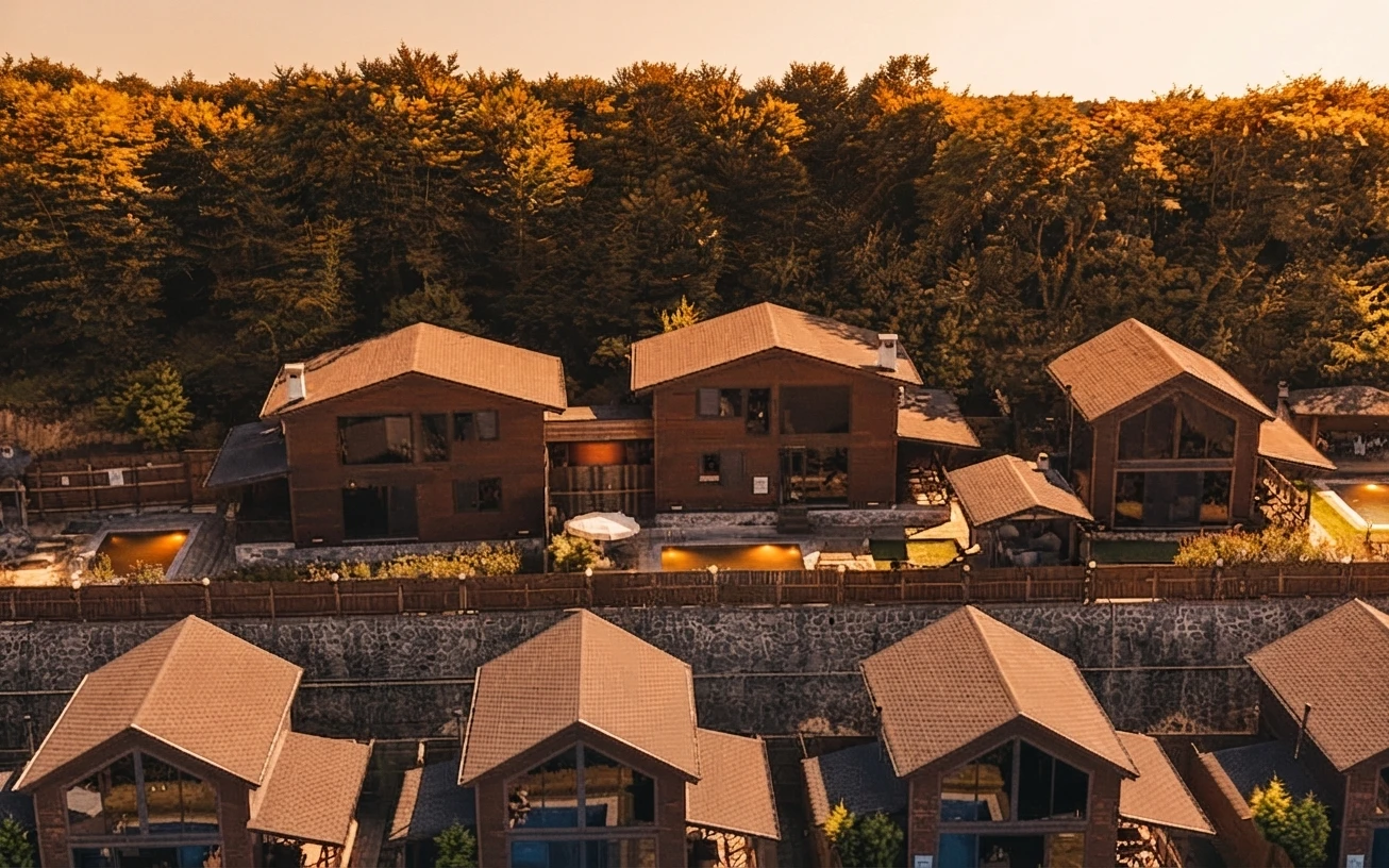 Göl Manzaralı Jakuzili Ve Özel Havuzlu Suit Bungalov - 24