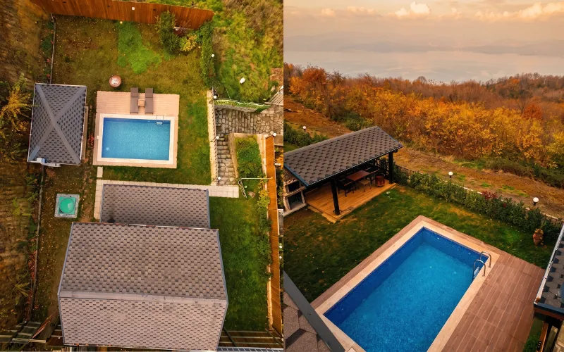 Göl Manzaralı Ve Özel Havuzlu Standart Bungalov - 12