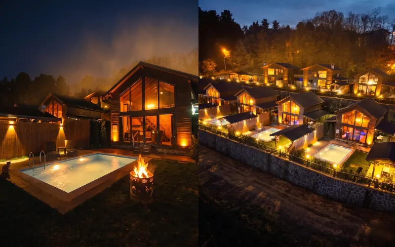 Göl Manzaralı Ve Özel Havuzlu Standart Bungalov - 5